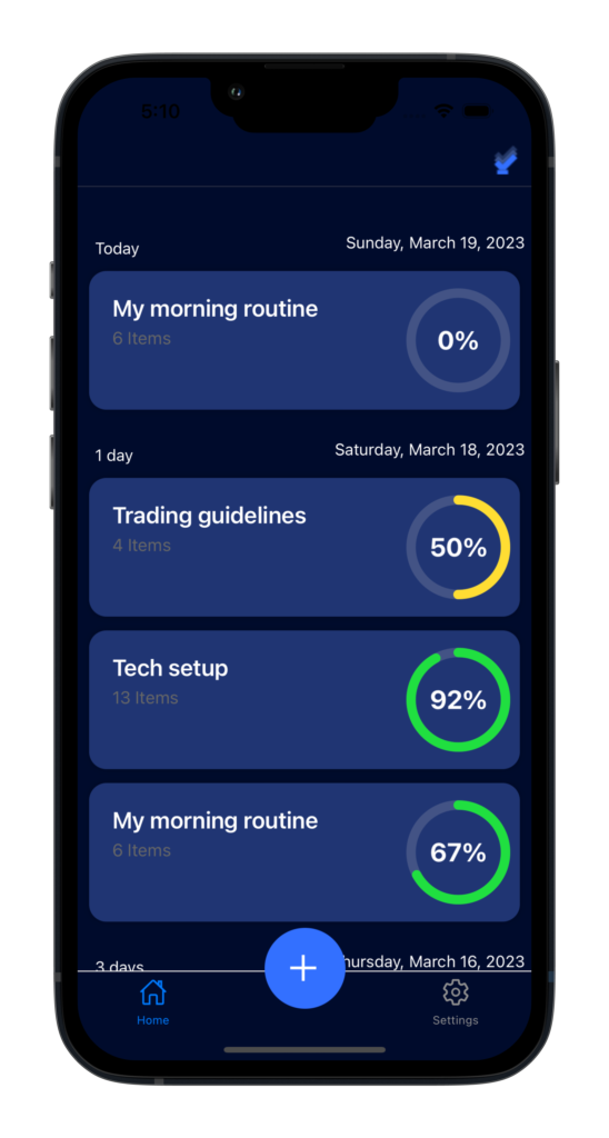strikethru app on iOS